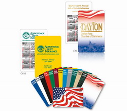 Calendar Wallet Card