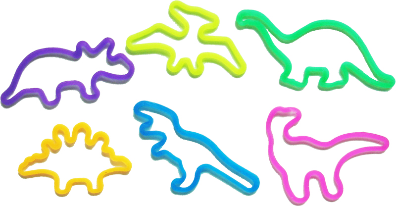 Silly Bandz-dinosaurs