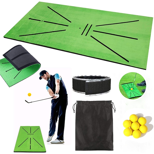 Golf Training Mat Set