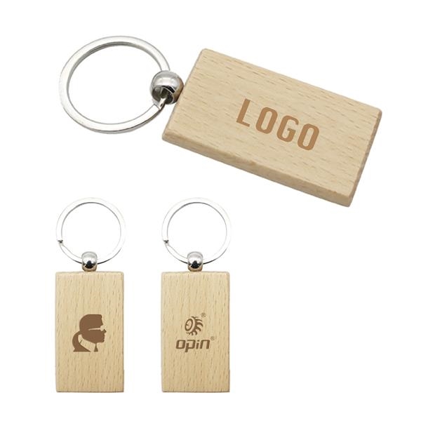 Custom Rectangular Wooden Key Holder