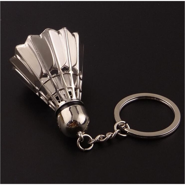 Badminton key rings