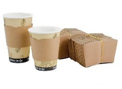Corrugated Paper Coffee Sleeves