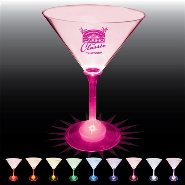 Acrylic Light-Up Martini Glass