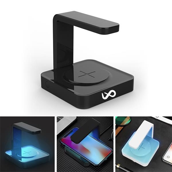 UV Phone Sanitizer with Wireless Charging Dock