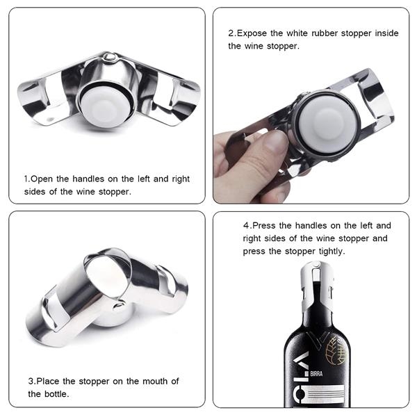 Stainless Steel Champagne Stopper