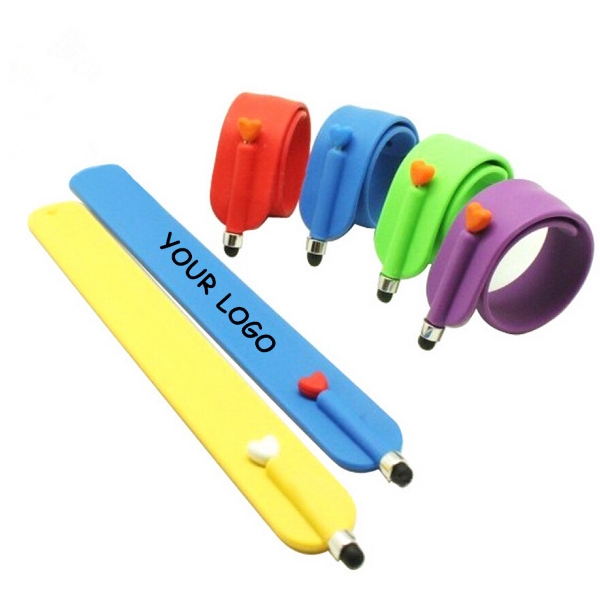 Silicone Slap Stylus Bracelet