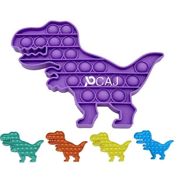 Dinosaur Shaped Silicone Fingertip Pop Pioneer Toy